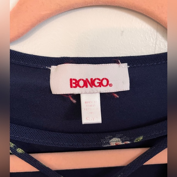 Vintage 1990’s BONGO Floral Mini Dress size Small - Picture 4 of 4